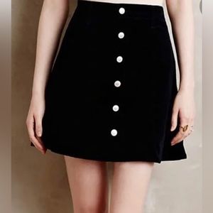 AG By Alexa Chung womens corduroy skirt